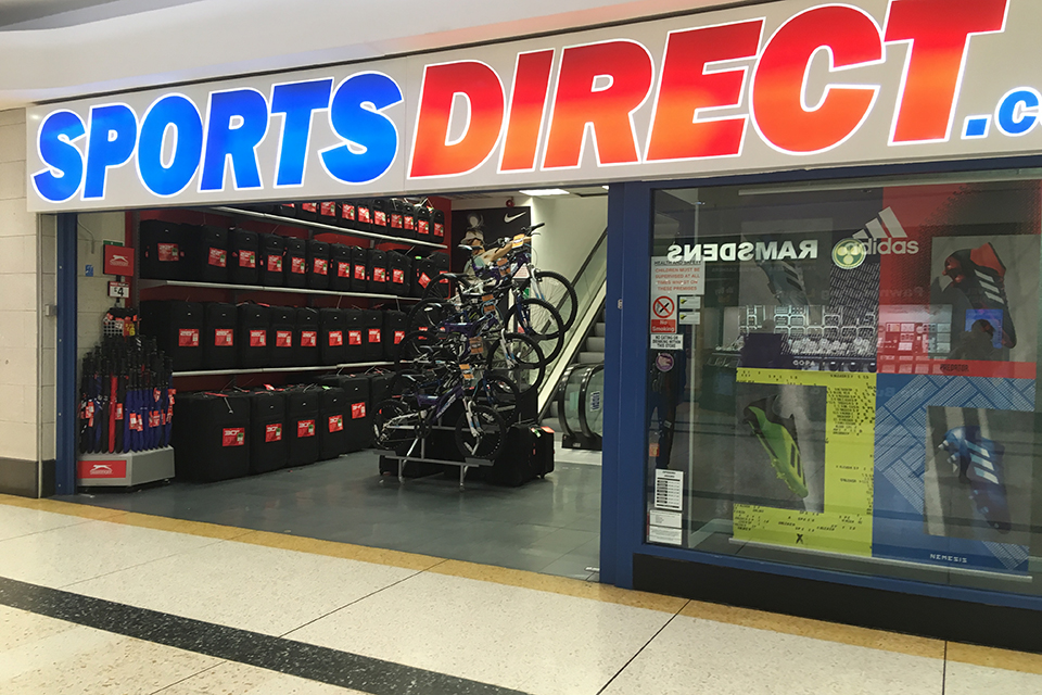 sports direct store kirkgate bradford