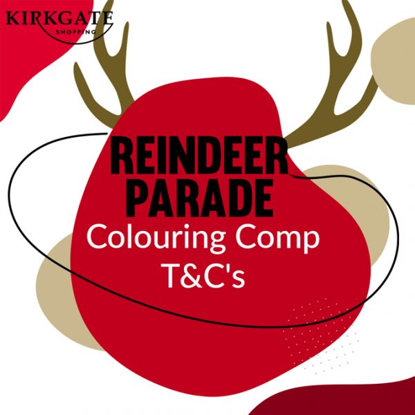 Reindeer Parade Colouring Parade: T&C’s